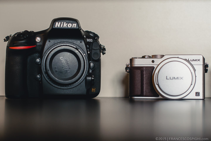 Panasonic Lumix LX100 vs with Nikon D810