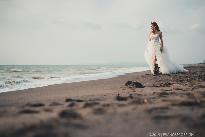 trash the dress sea Wedding photography tuscany florence 1022