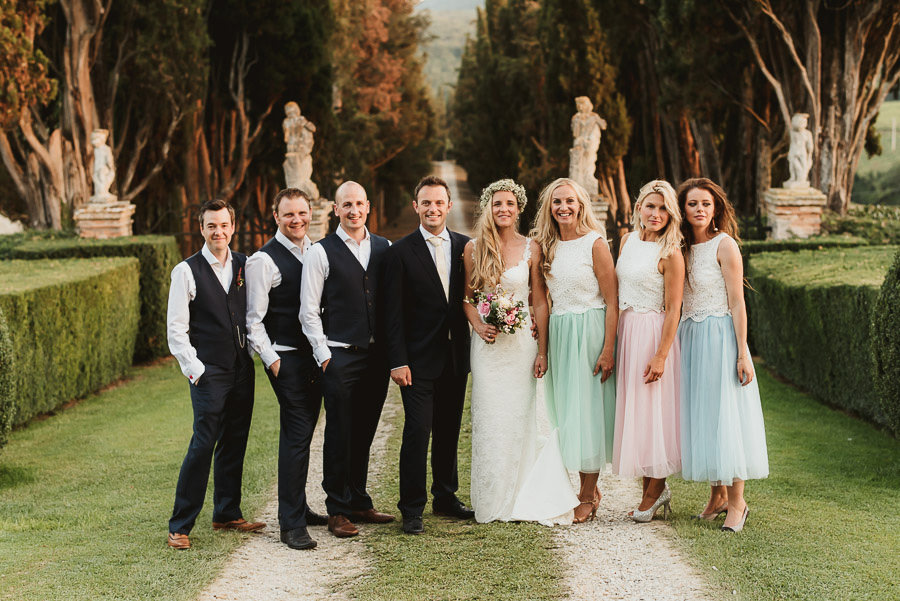 Borgo Sotmennano Wedding Photographer family formal group photos