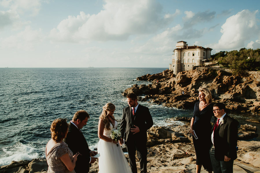 tuscan seaside wedding photographer Castello del Boccale wedding