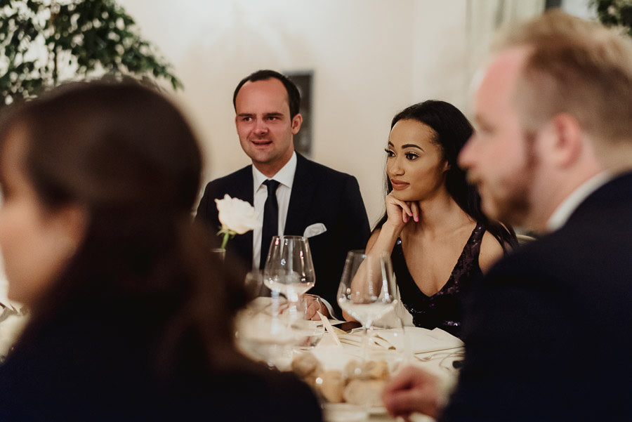 Sirmione Wedding photographer villa cortine luxury dinner