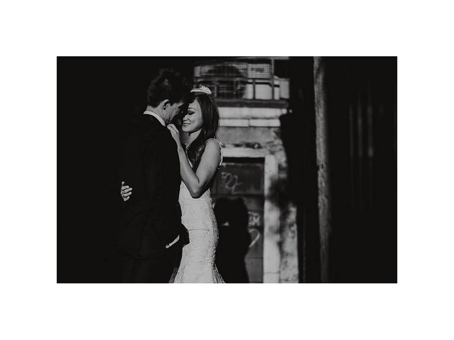 090 winter elopement in venice photography bride groom black white portrait light Wedding Photographer Venice