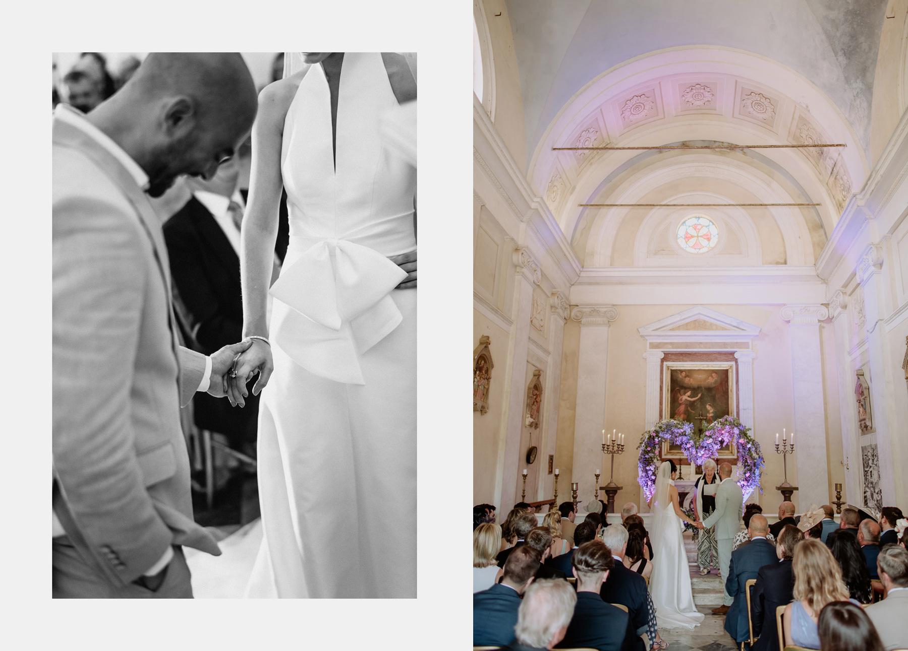 creative wedding photographer tuscany symbolic ceremony starts