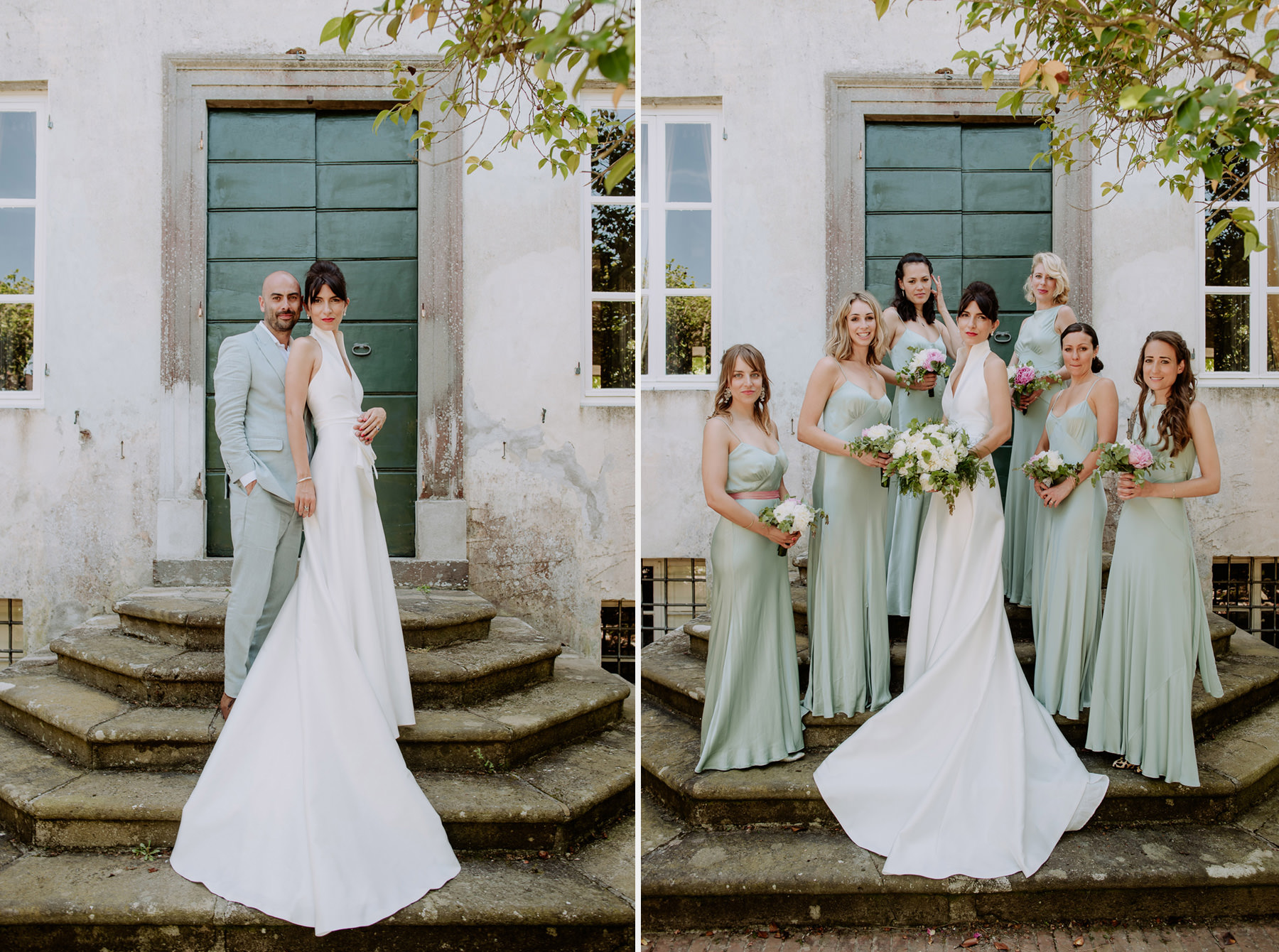 creative wedding photographer tuscany villa michaela garden part