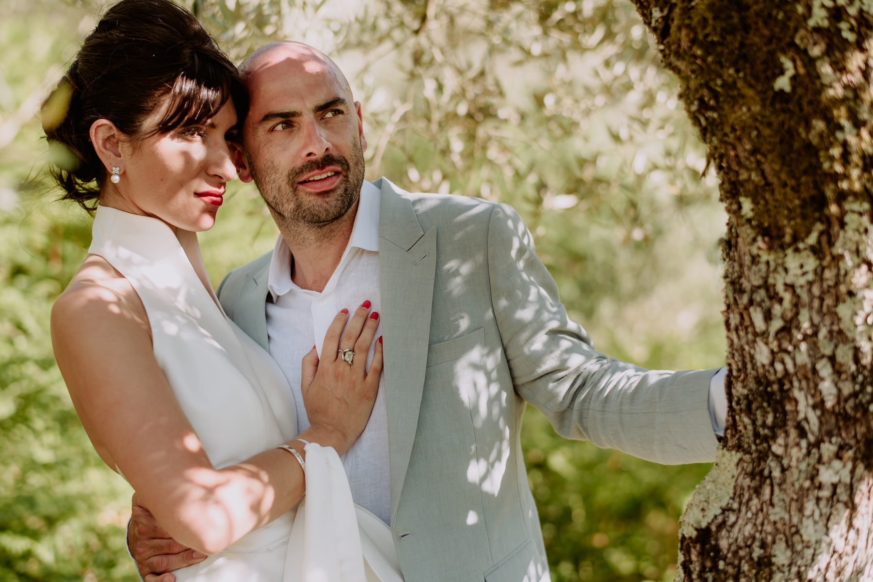creative wedding photographer tuscany bridal portrait session ph