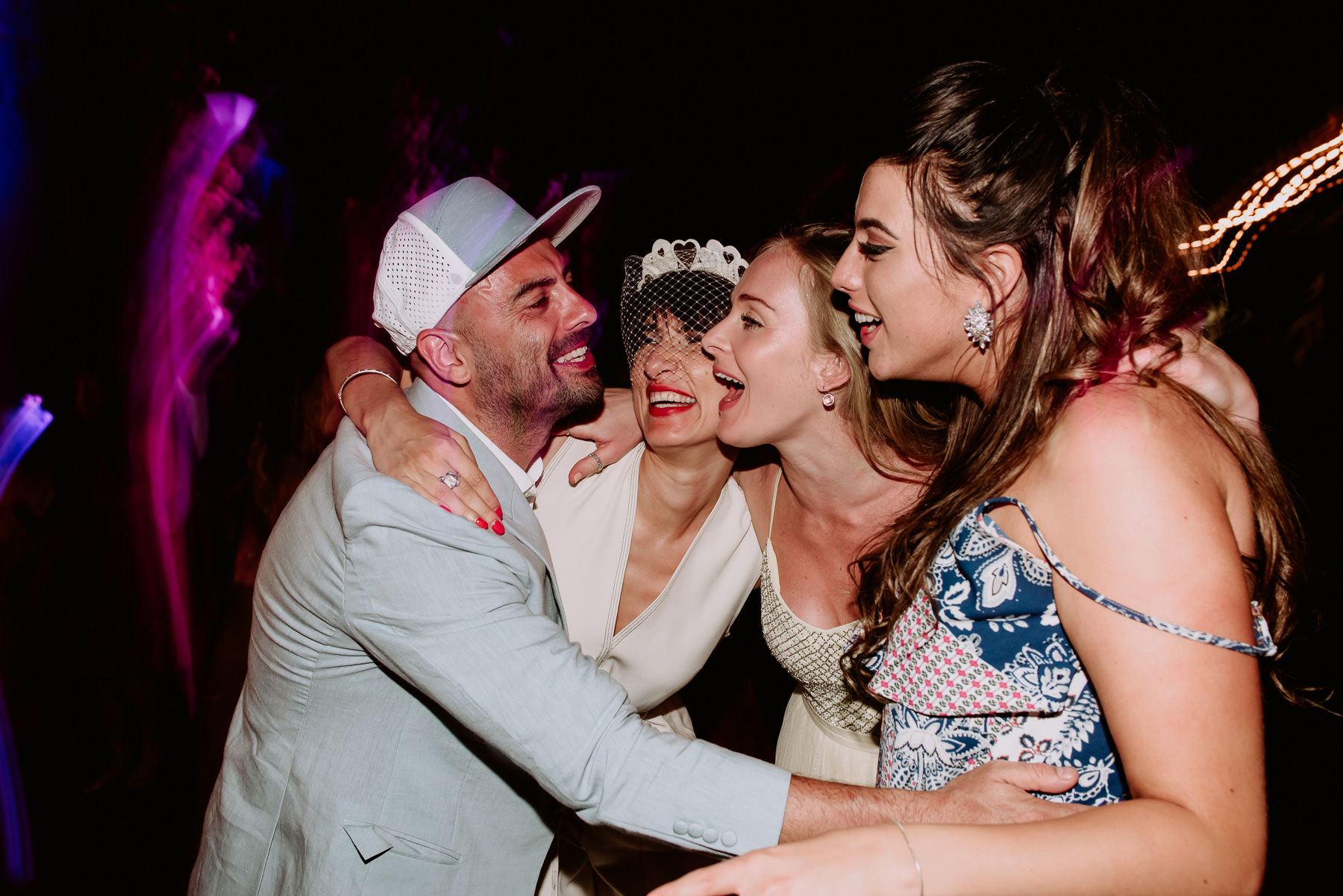 creative wedding photographer tuscany dance floor crazy fun