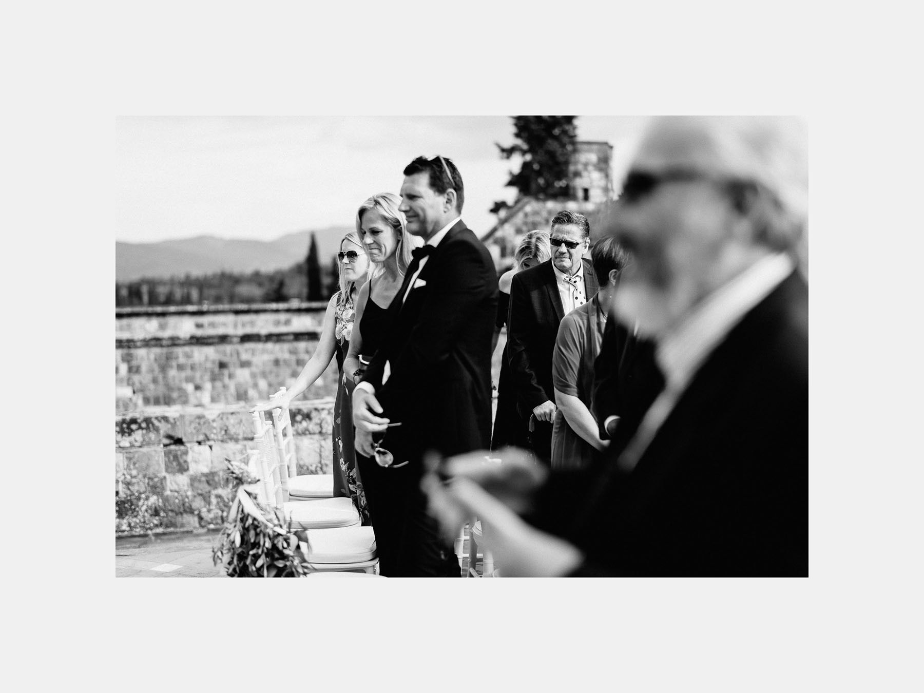 Timeless wedding in Florence Tuscany castello vincigliata outdoo