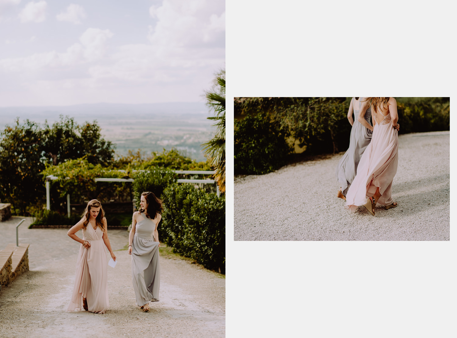 Umbria wedding photographer wedding dress gown accessories