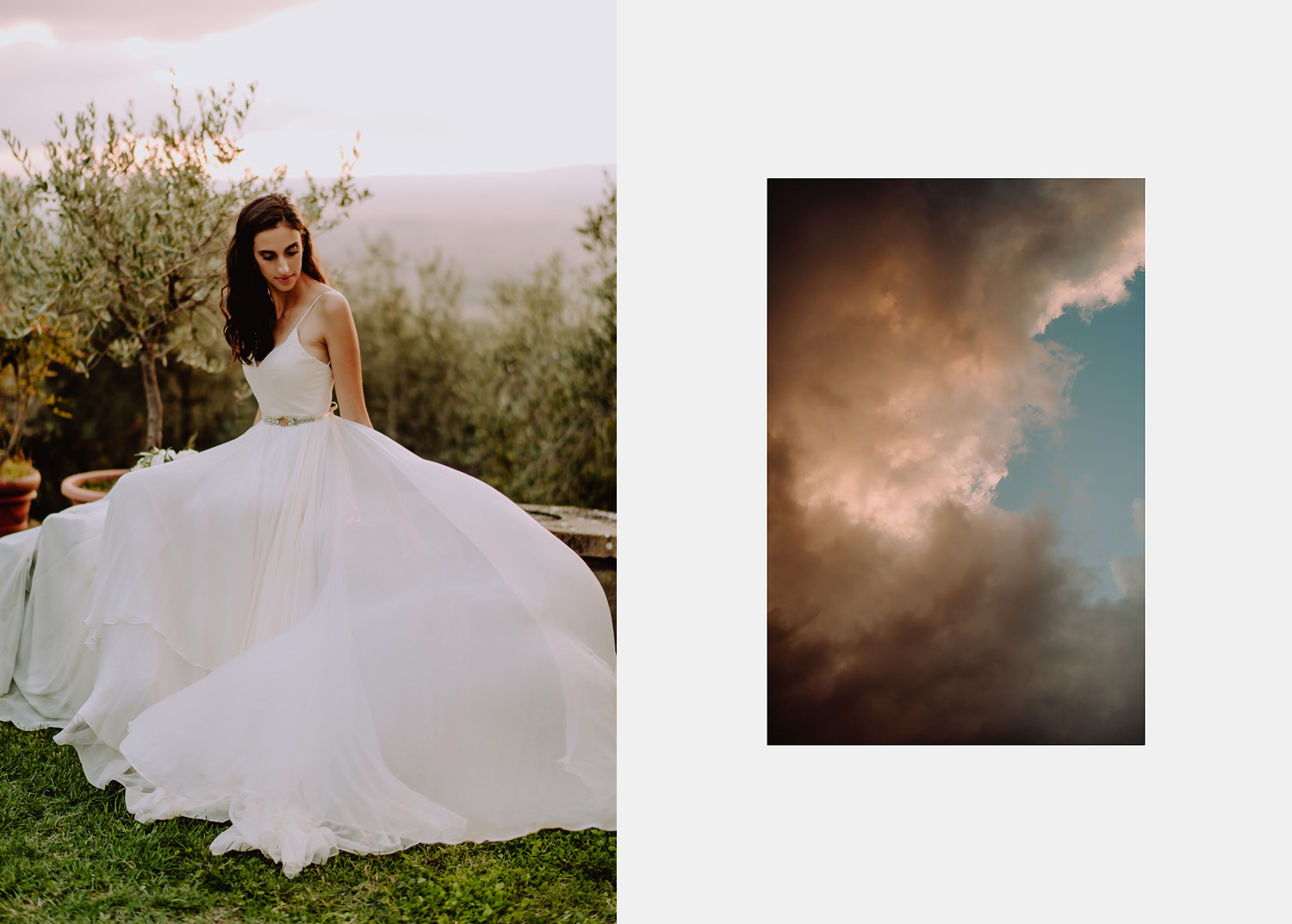 Unbria wedding photographer bride gown