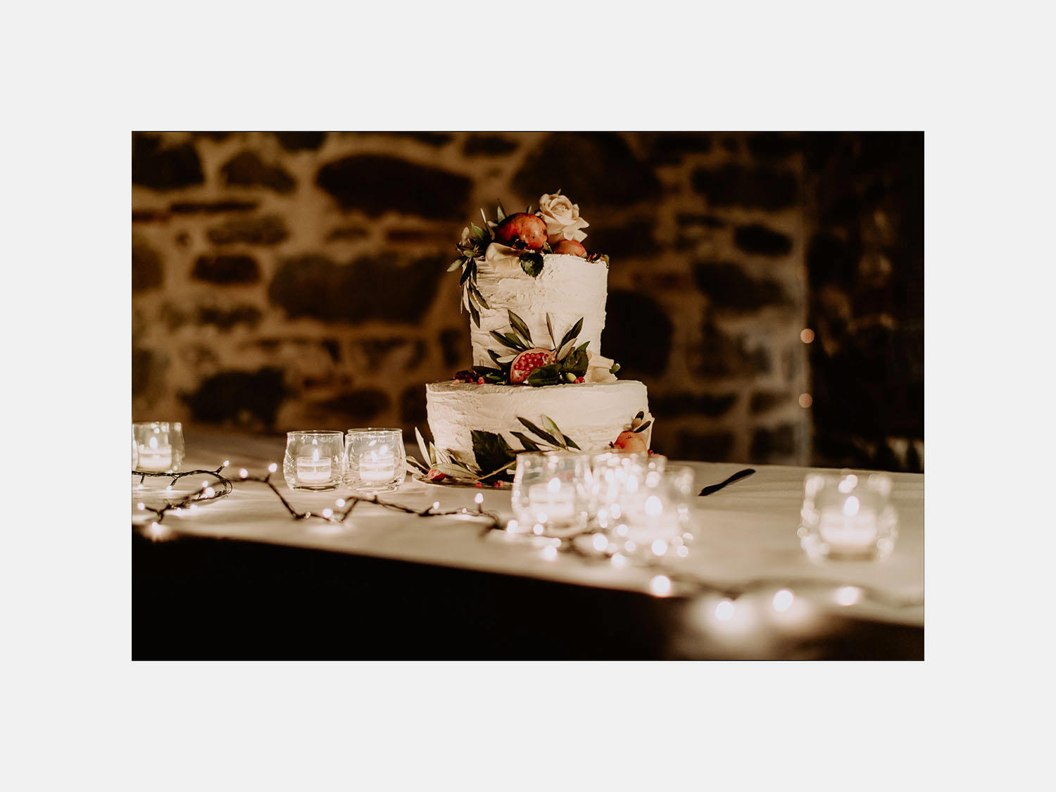 Unbria wedding photographer intimate wedding reception decor tab