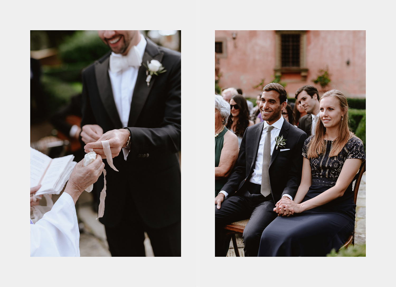 chianti weddin photographer classic villa outdoor wedding ceremony