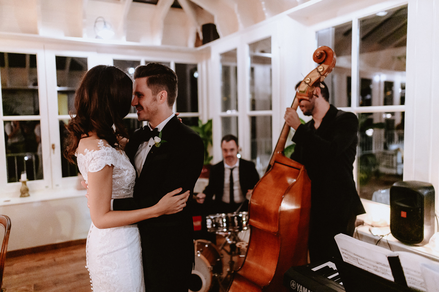 intimate wedding private villa tuscany photographer first dance