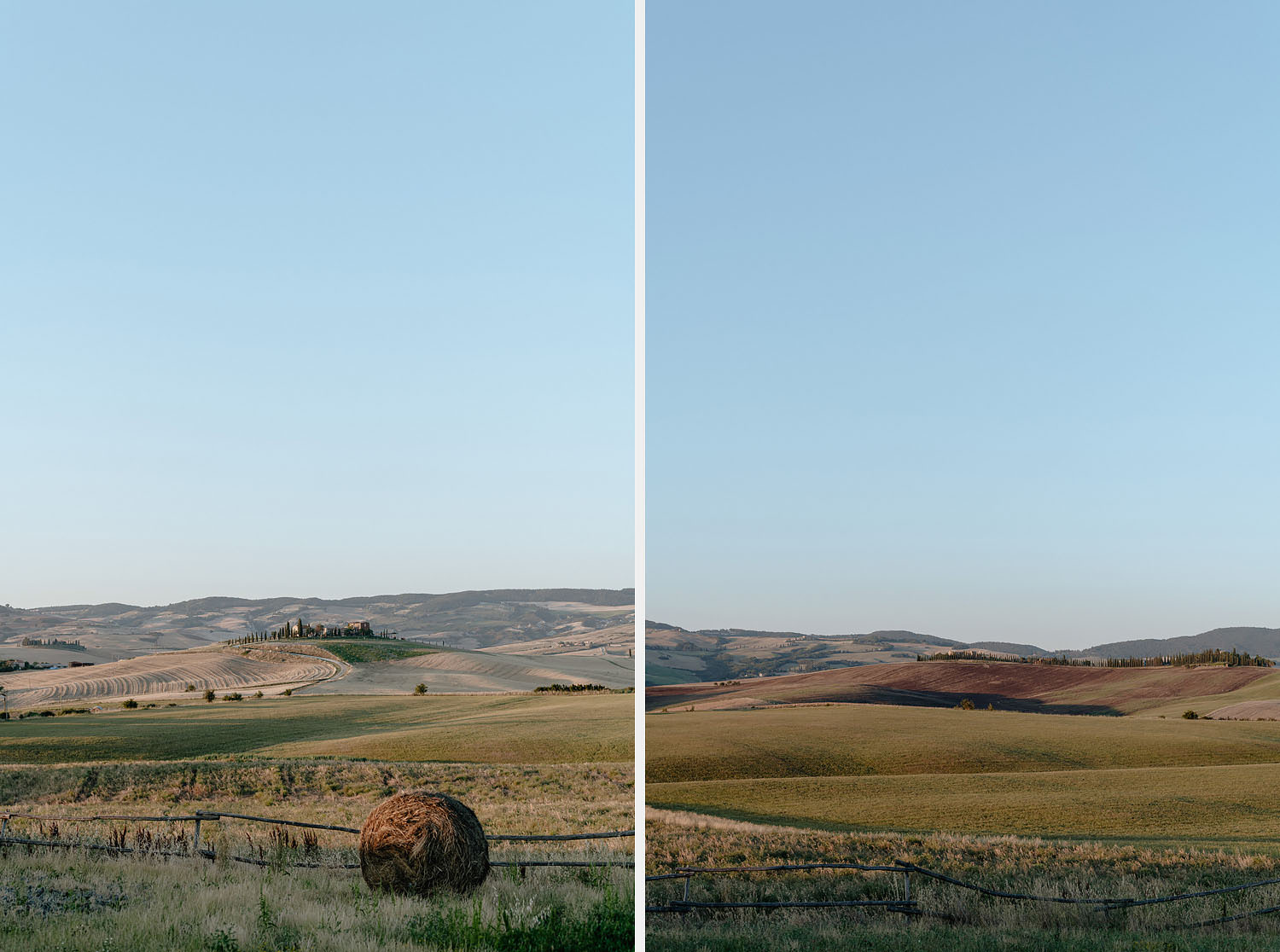 Wedding Inspiration Tuscan Rolling Hills val d orcia locanda in tuscany view