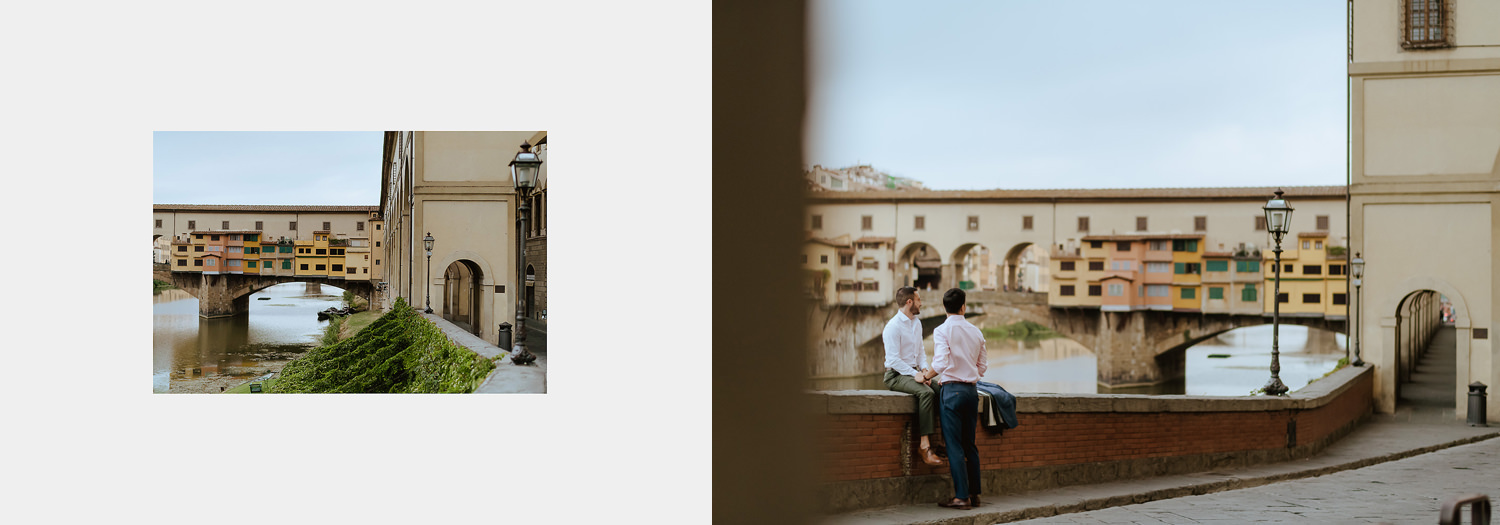 same sex lgb engagement session in florence gay couple
