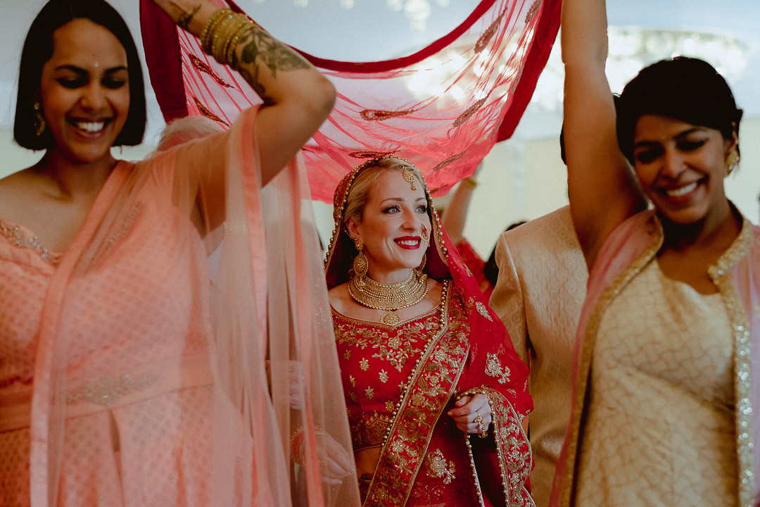 Indian wedding hindu celebration in tuscany florence