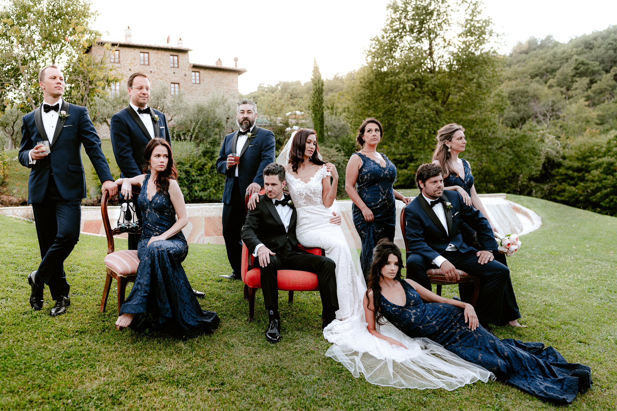 bridal party actors los angeles tuscany
