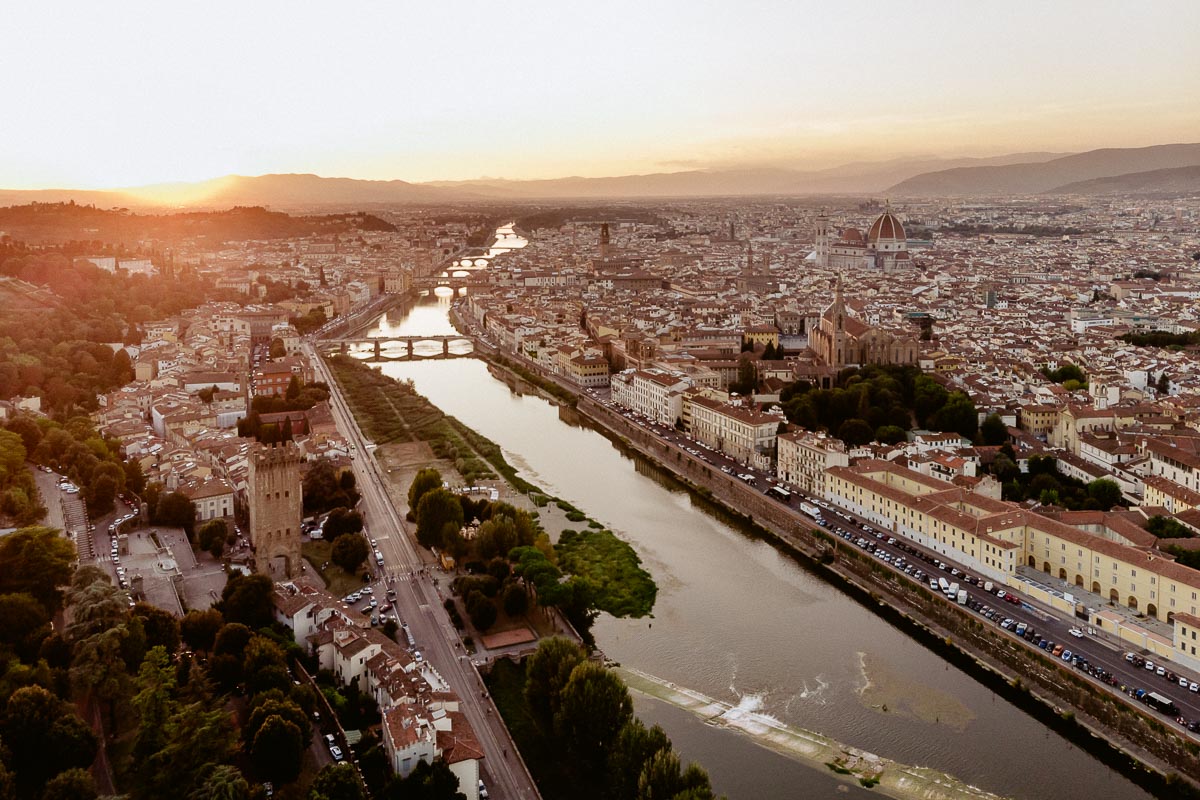 florence drone photography