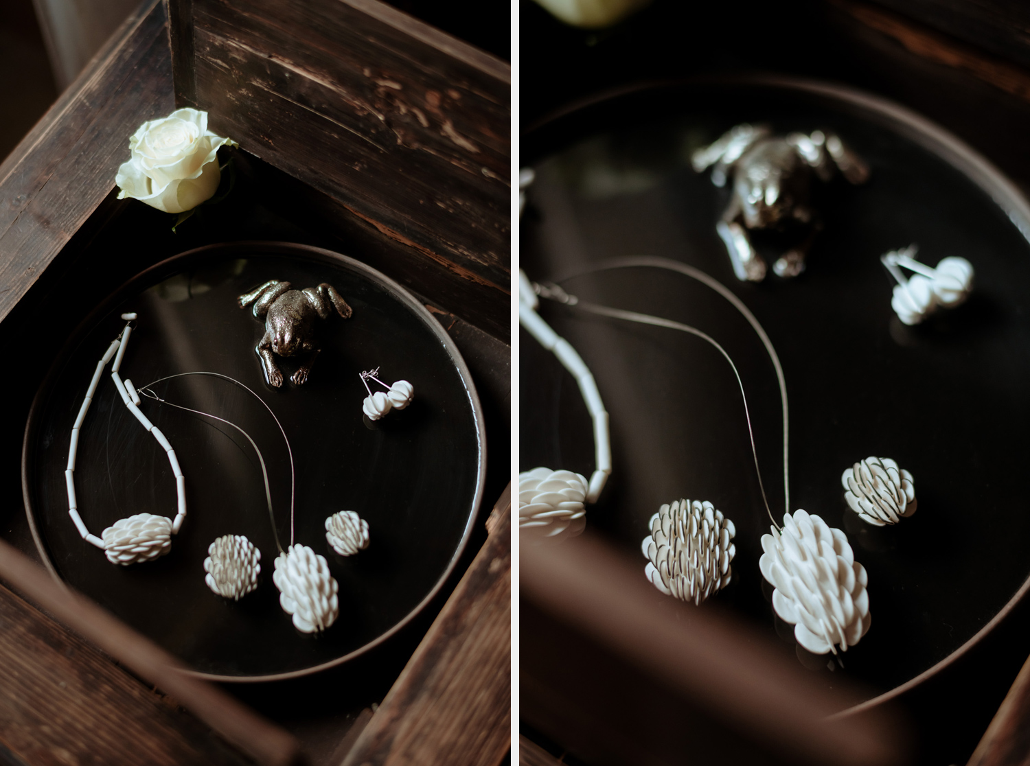 italian wedding inspiration handmade artisanal ceramic jewels