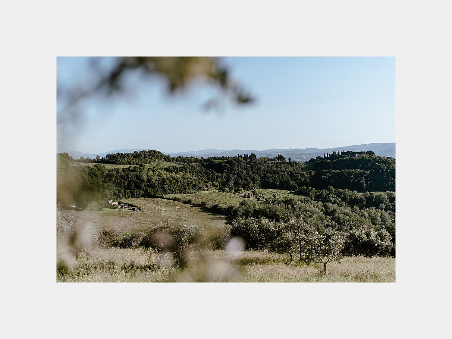 relaxing countryside wedding in tuscany borgo petrognano hills landscape